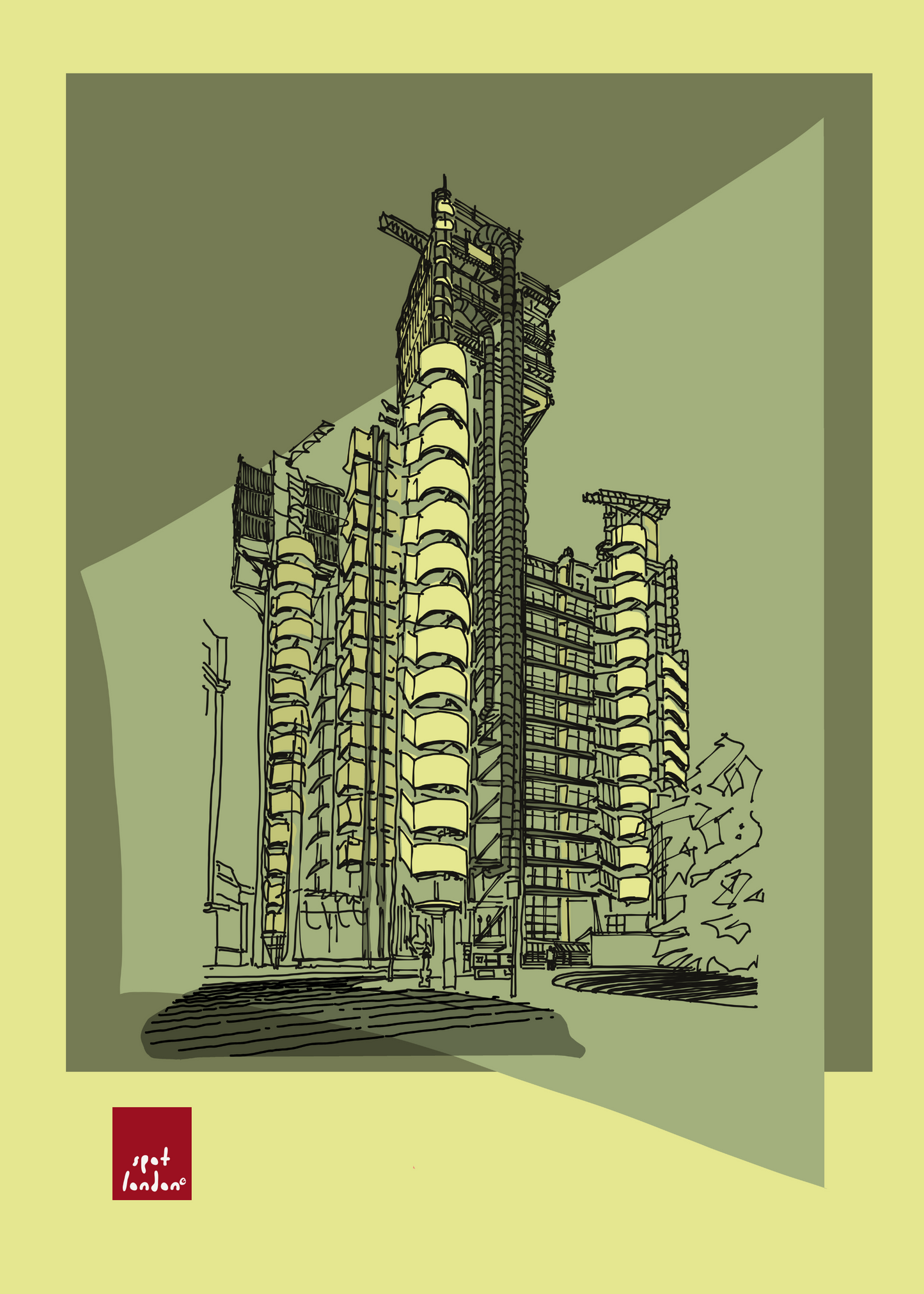 Lloyds of London Tea Towel