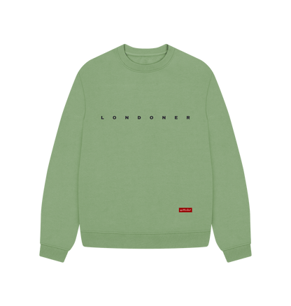 Oversized Sage Londoner Sweatshirt